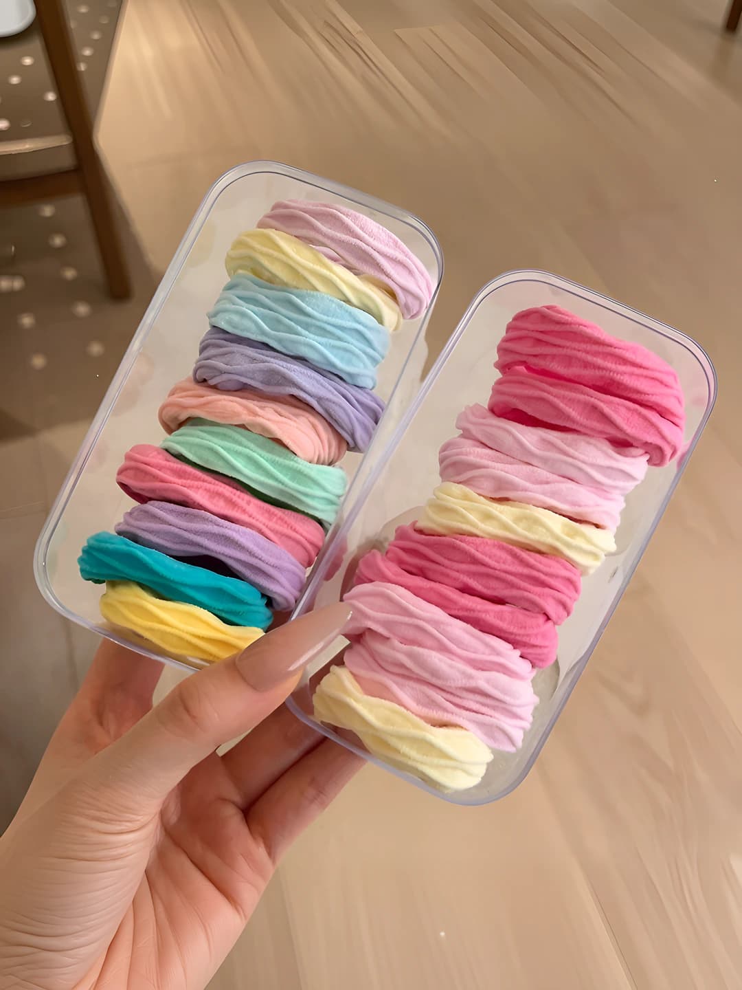 Candy ромб + розово-белый ромб 20 шт