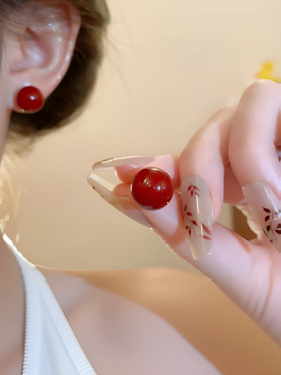 7# Silver - Gold-Red - 12mm