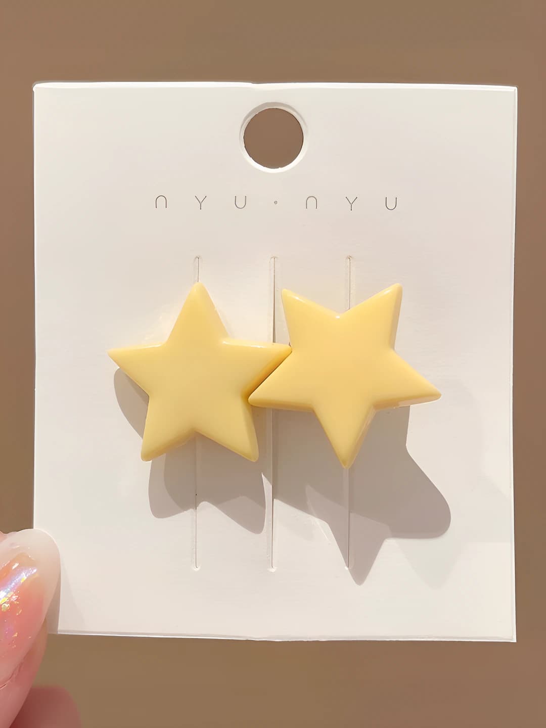 1# Ikki yulduzli soch qisqich 4cm