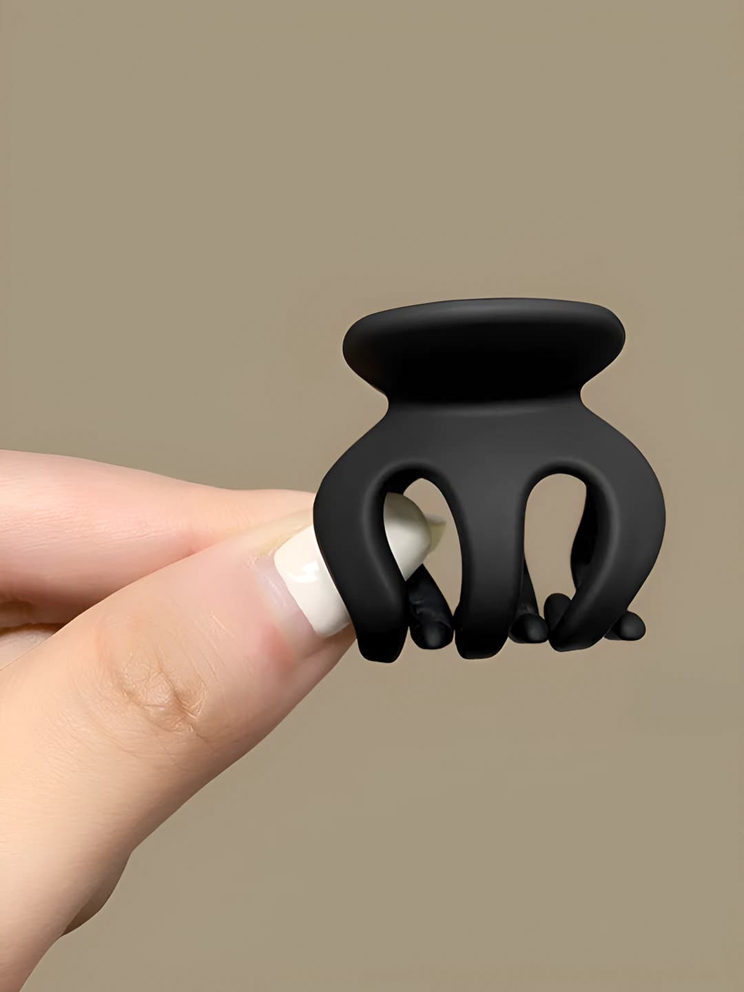 Matte black large 5 cm