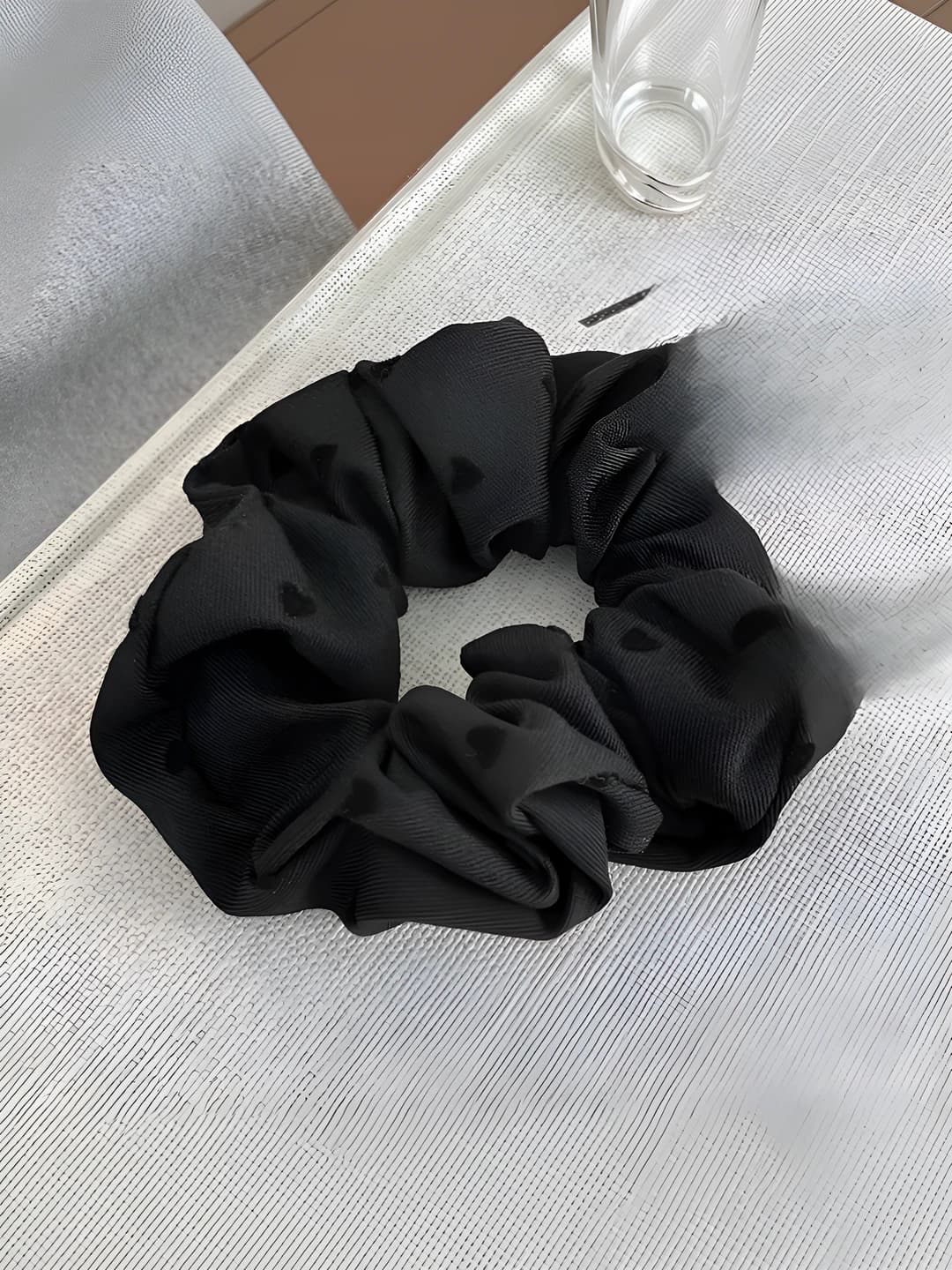 6# Heart black 9 cm
