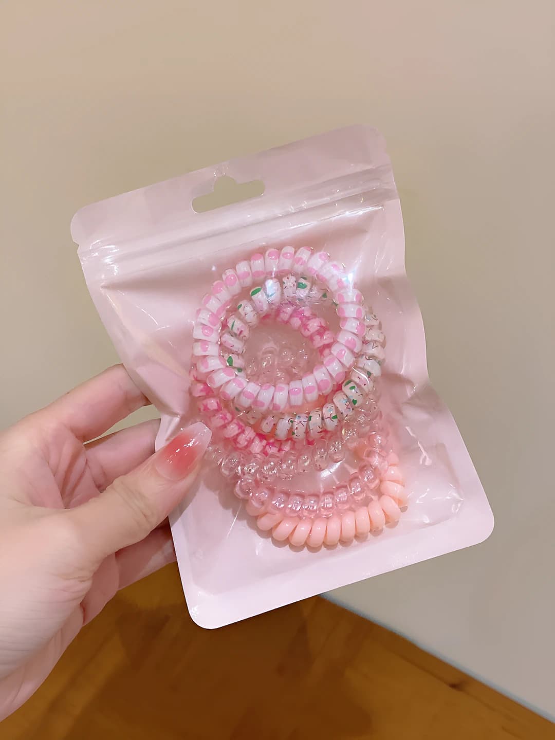Pink 6-piece set (in bag as shown)