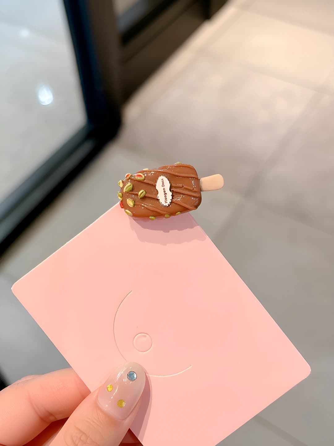 4# ice cream coffee 2cm 3.2cm