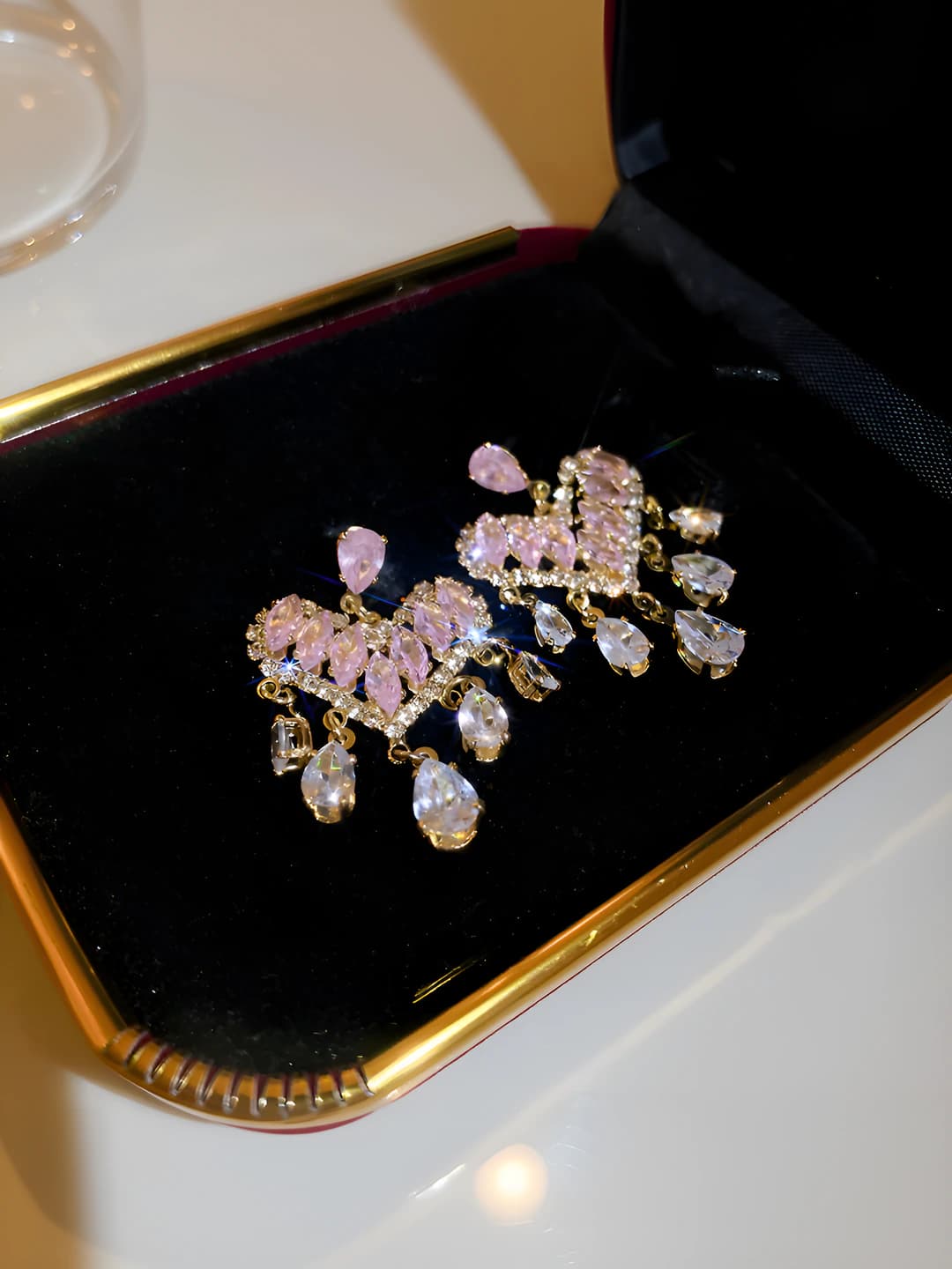 23# Silver pin - Pink - Heart