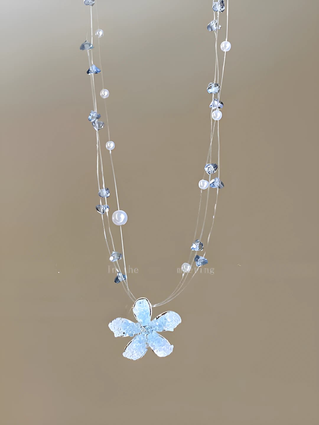 24# Chain-Silver-Blue