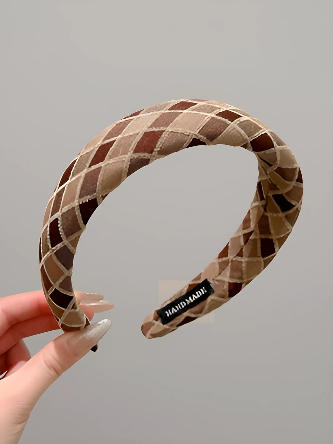 Coffee plaid, 3 cm