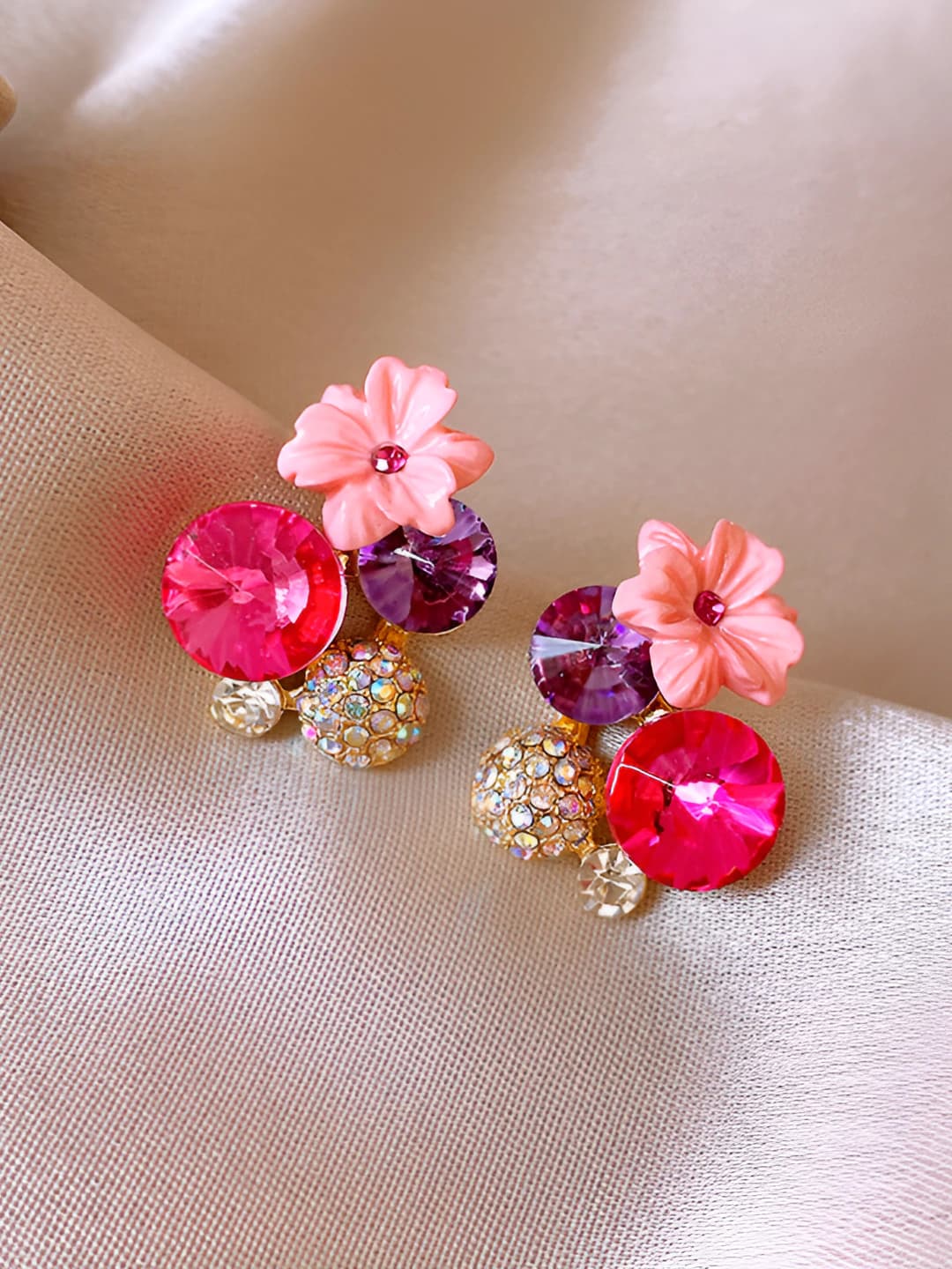 10# Серебряный штифт - Золотой - Розовый