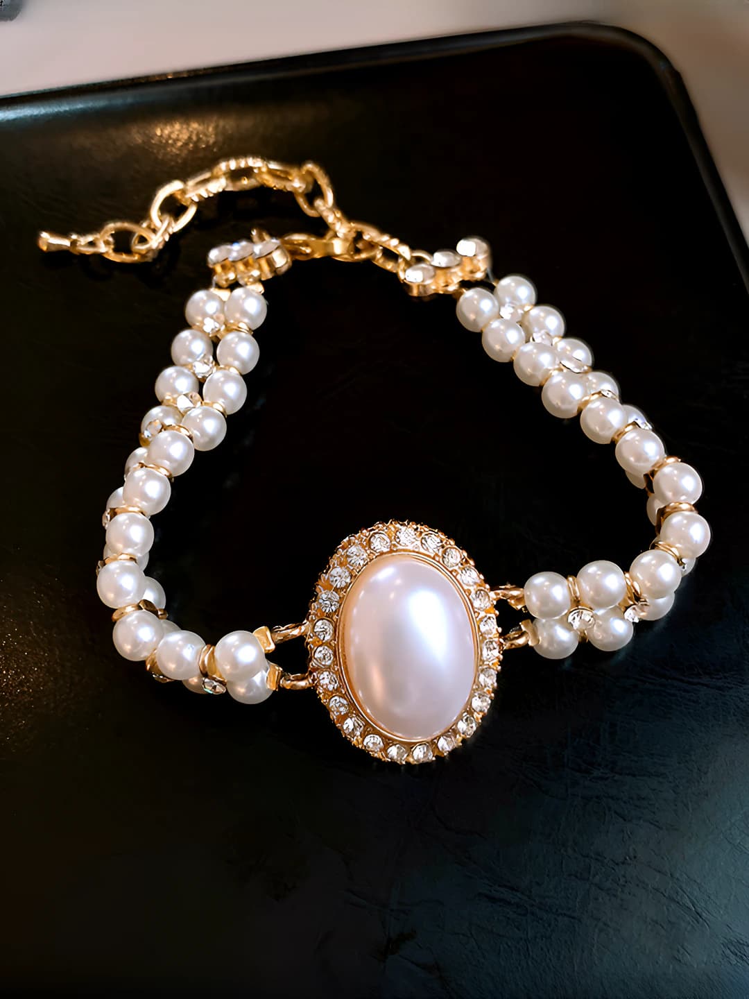 43# Bracelet - Oltin - Ikki qatlamli