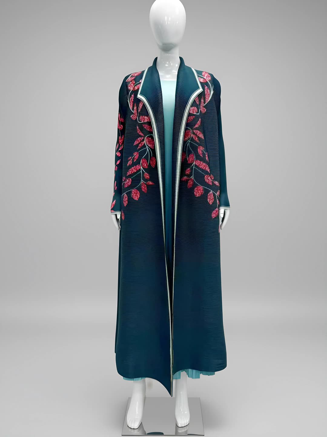 Peacock blue