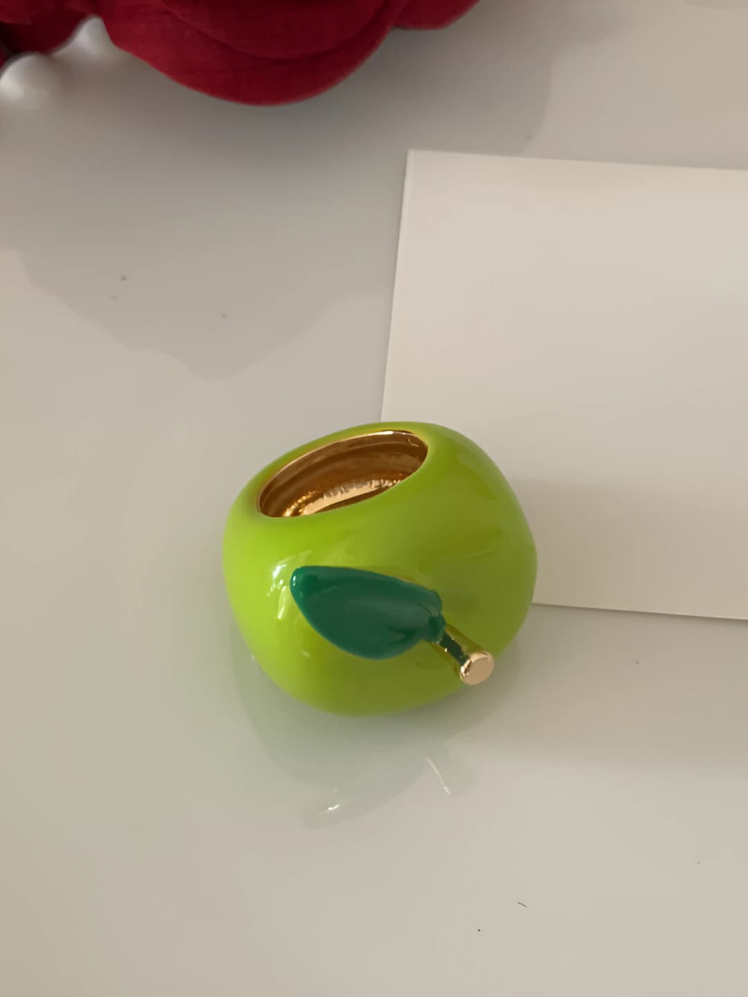 Ring - Gold - Green
