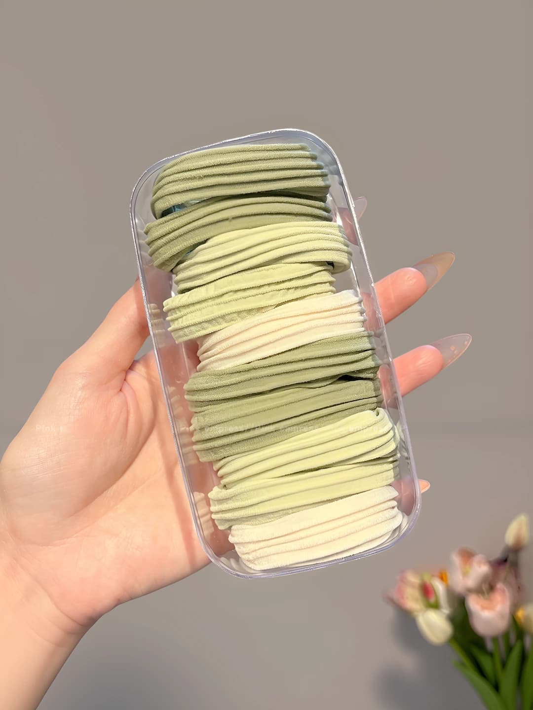 Mint green, 10 pcs, 4.5 cm