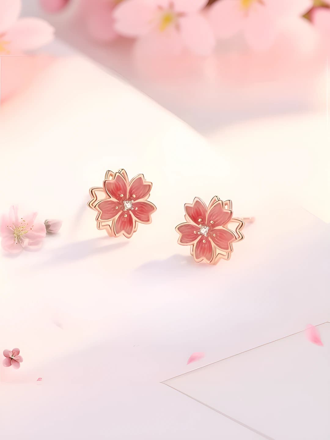Rotating peach studs