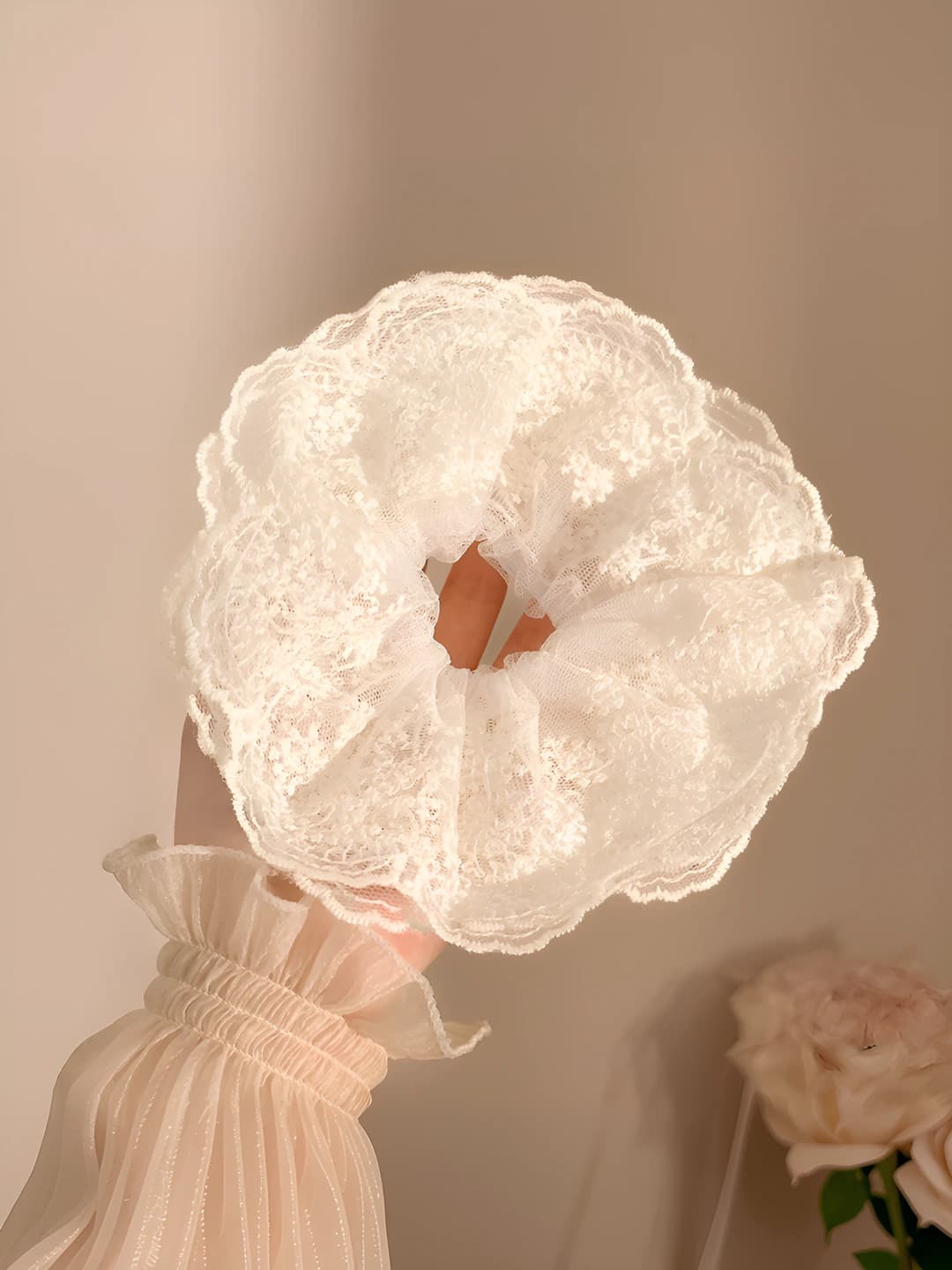 3# Lace off-white 4 layers 18 cm