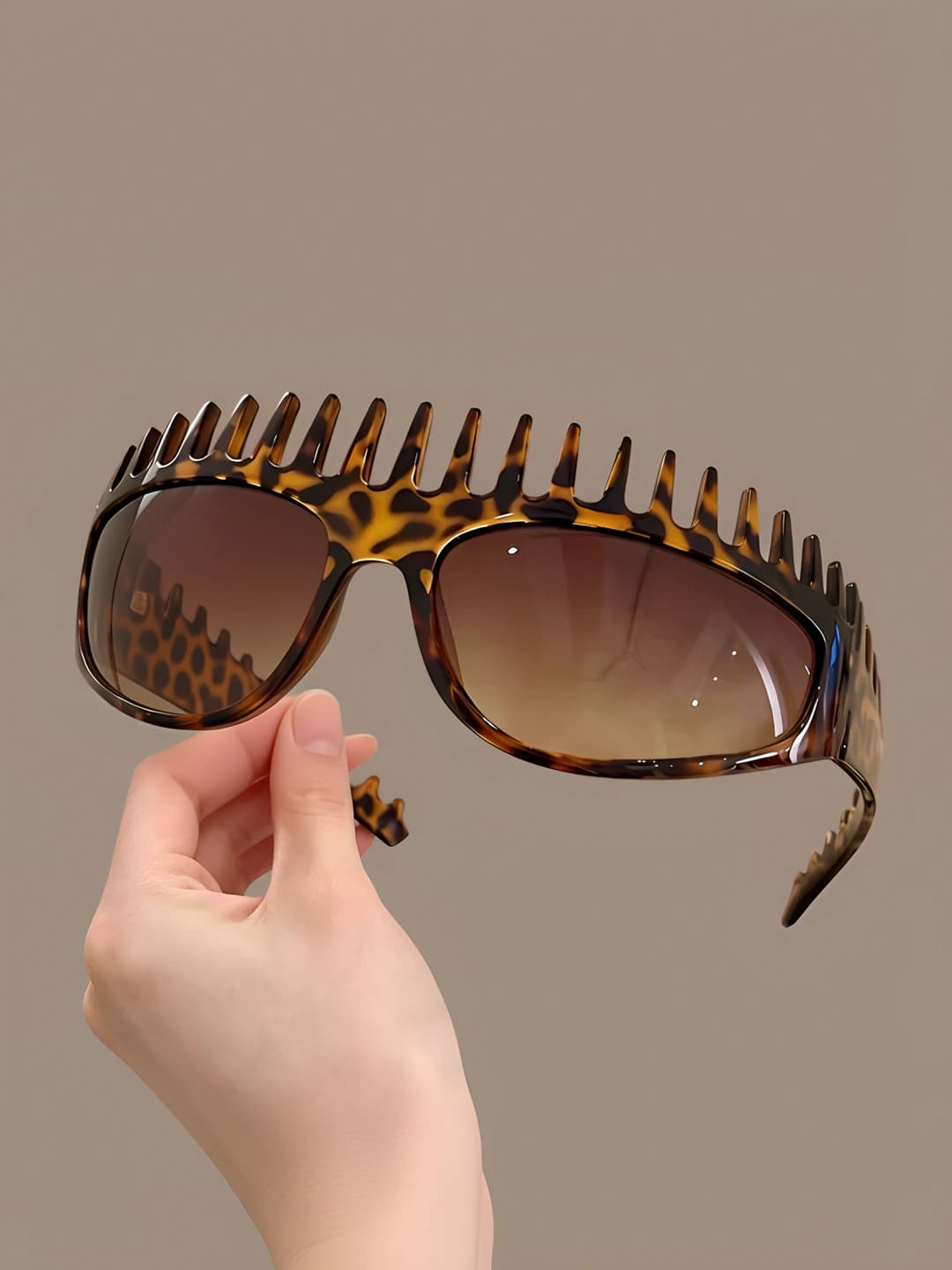 Leopard sunglasses headband