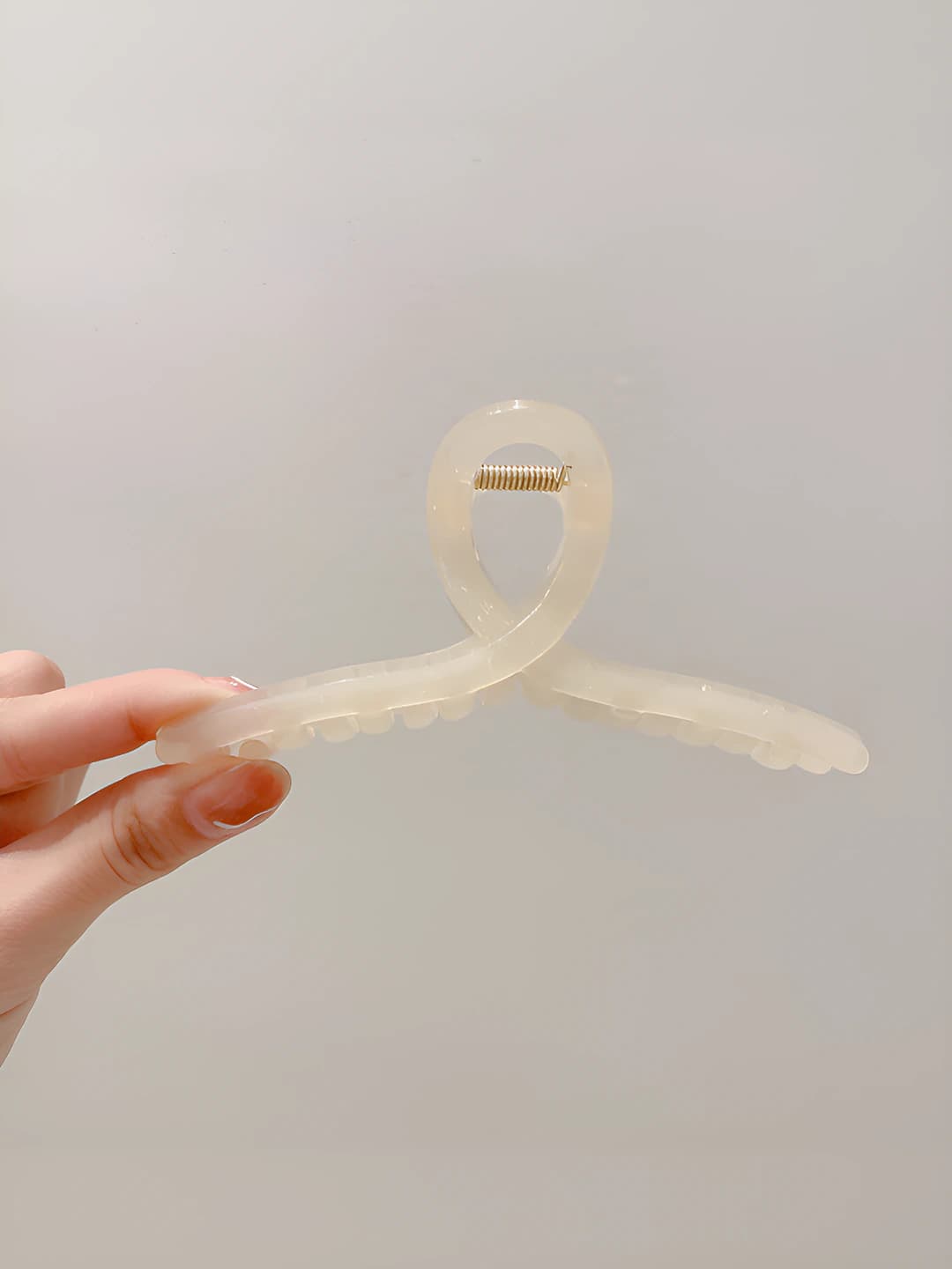 Clear, cross, 12.5 cm