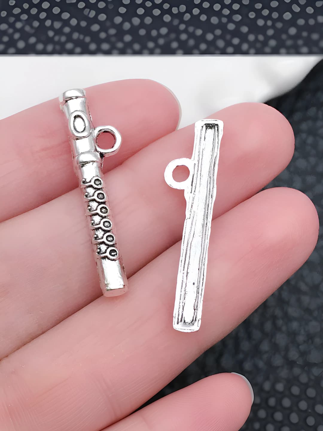 1 шт полупрофильная вертикальная флейта 29x7mm-0.9g