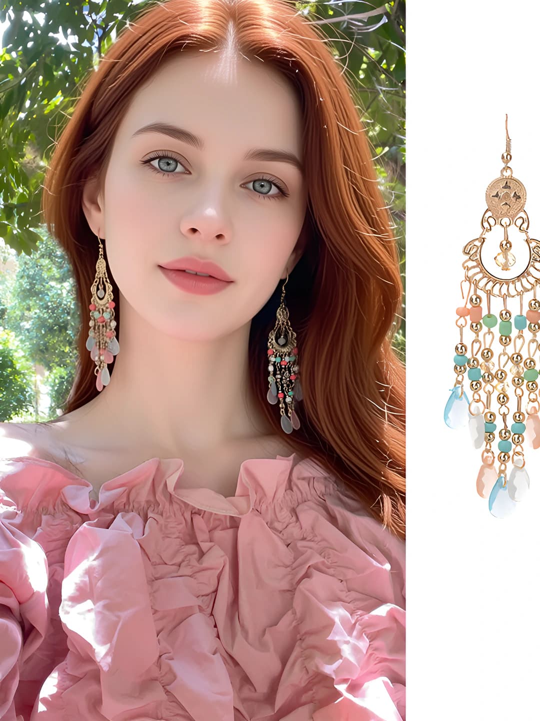 2# Крючок - Золотой - Розовый - Зелёный - Синий