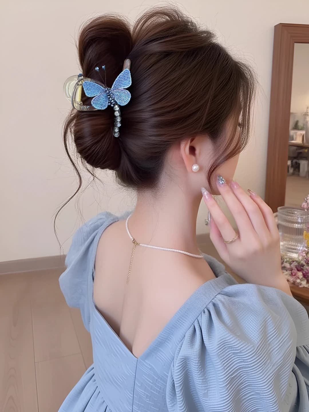 Ko'k farangacha kristal qisqich