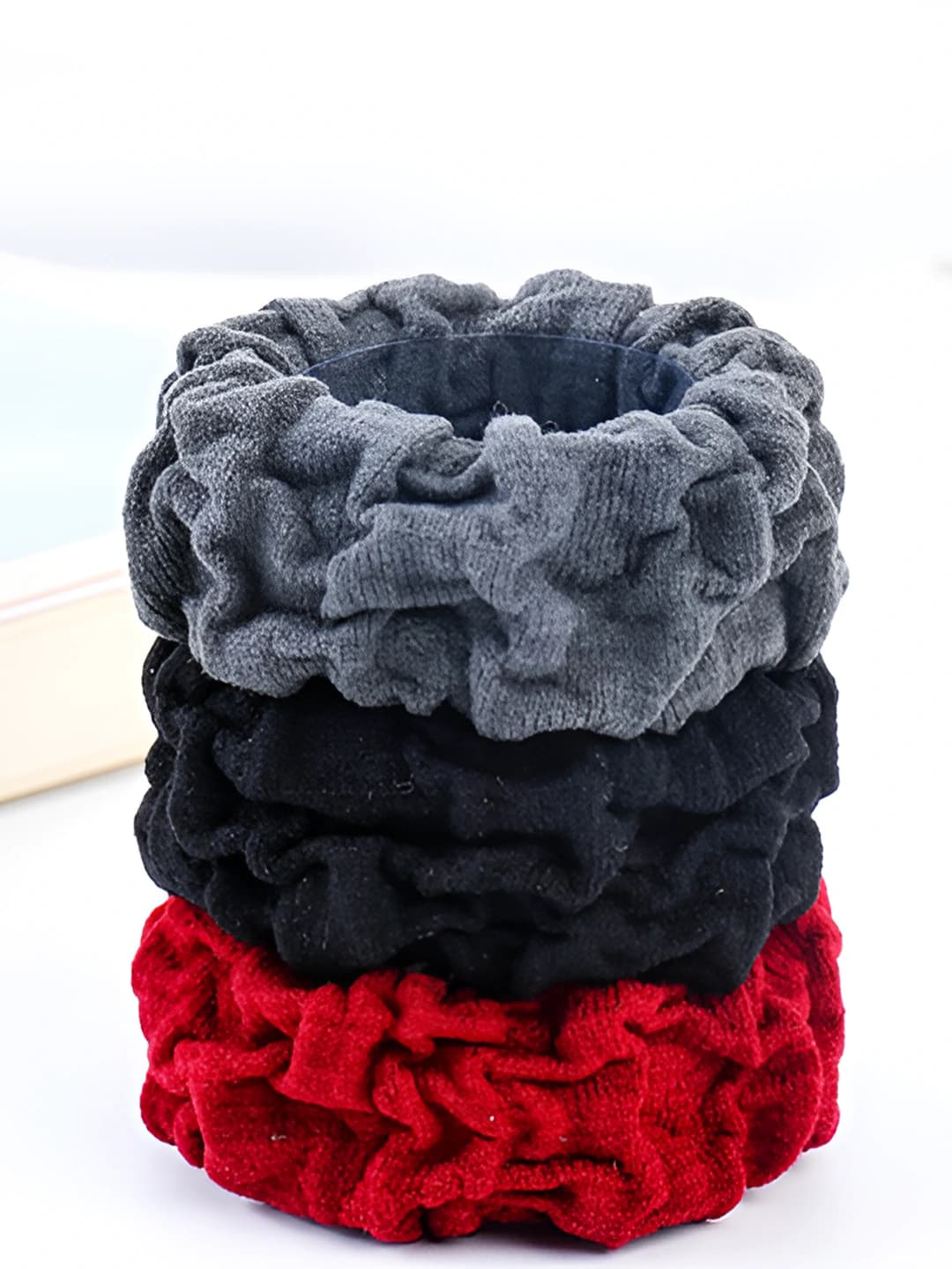 T808, Grey+Black+Wine red, 3 pc, box