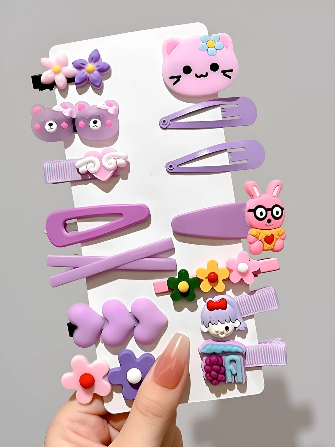10# Purple cat 14 pcs