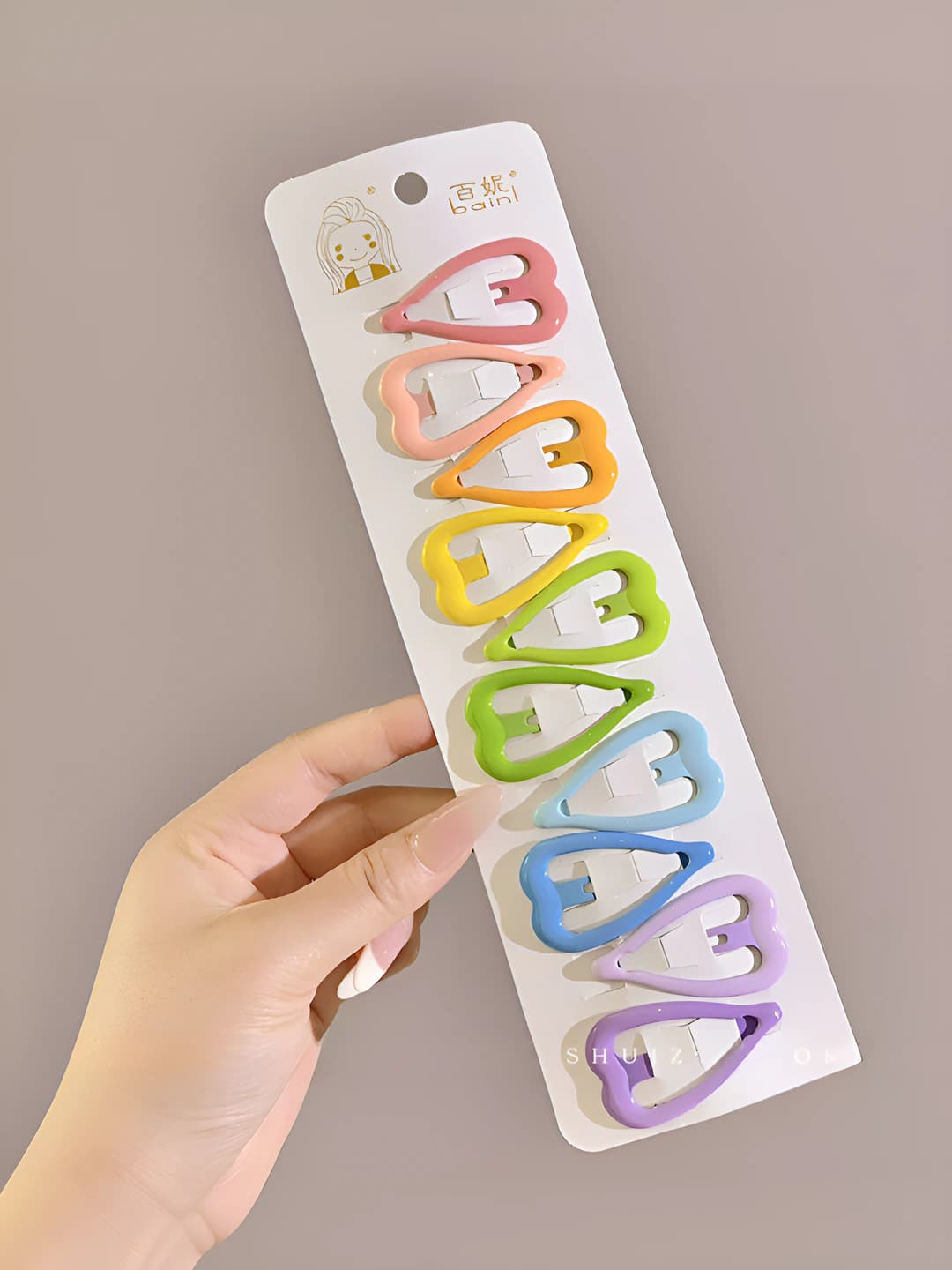 1# Heart 10-piece set 5 cm