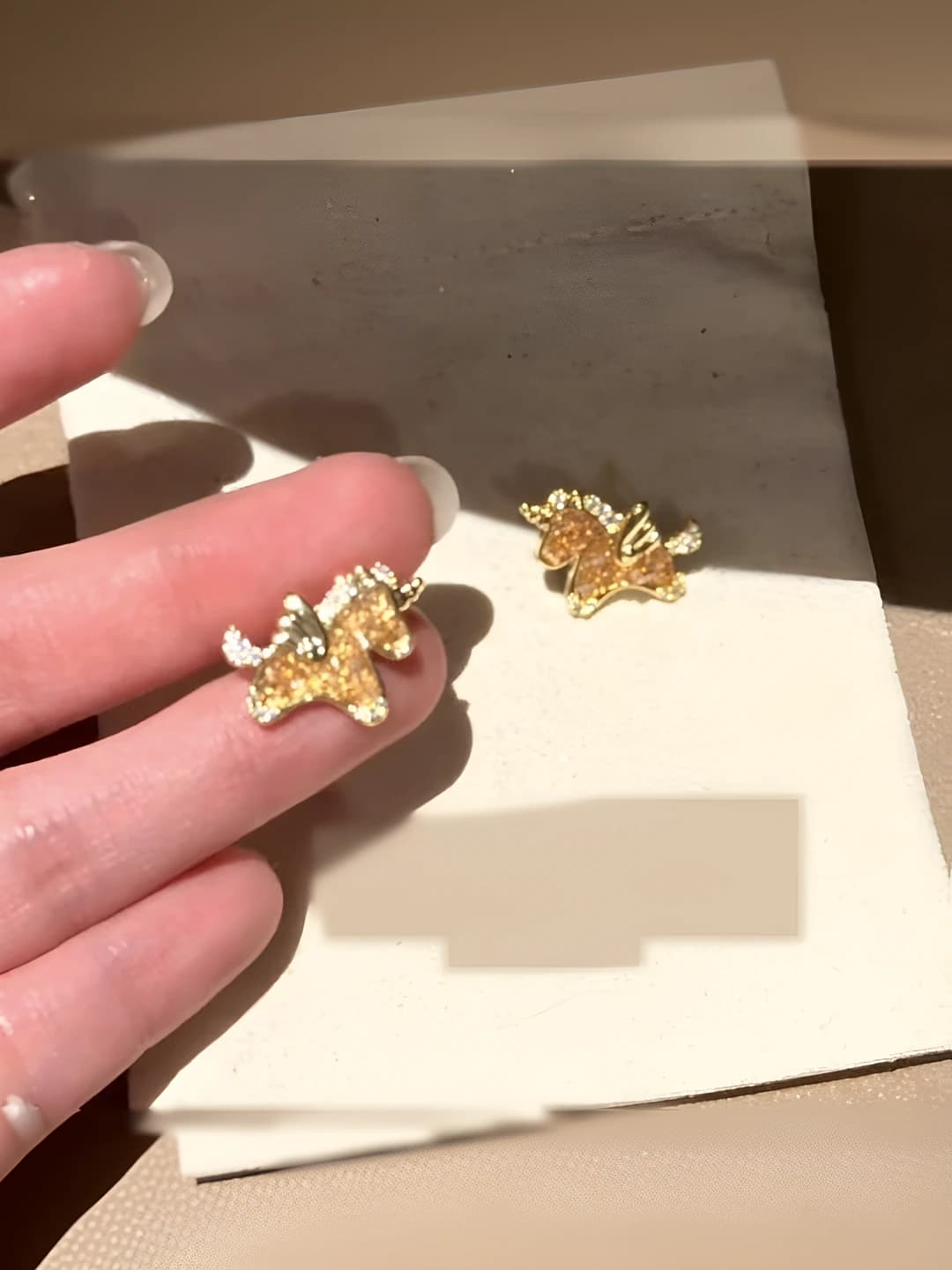 8# Серебряная игла - Золотой - Кофейный (Настоящее золото)