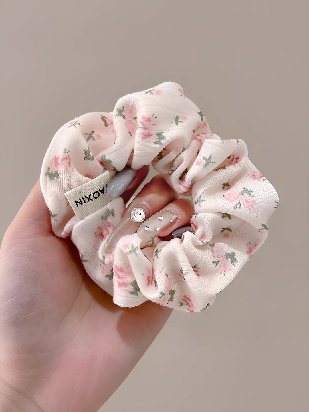 Розовый, цветочный, 11 см