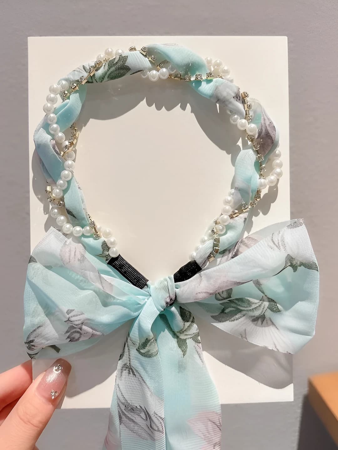 Light blue flowers