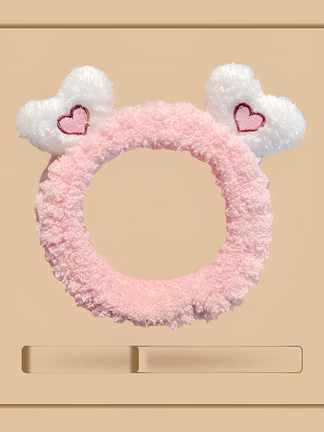 4# Pink heart bandana