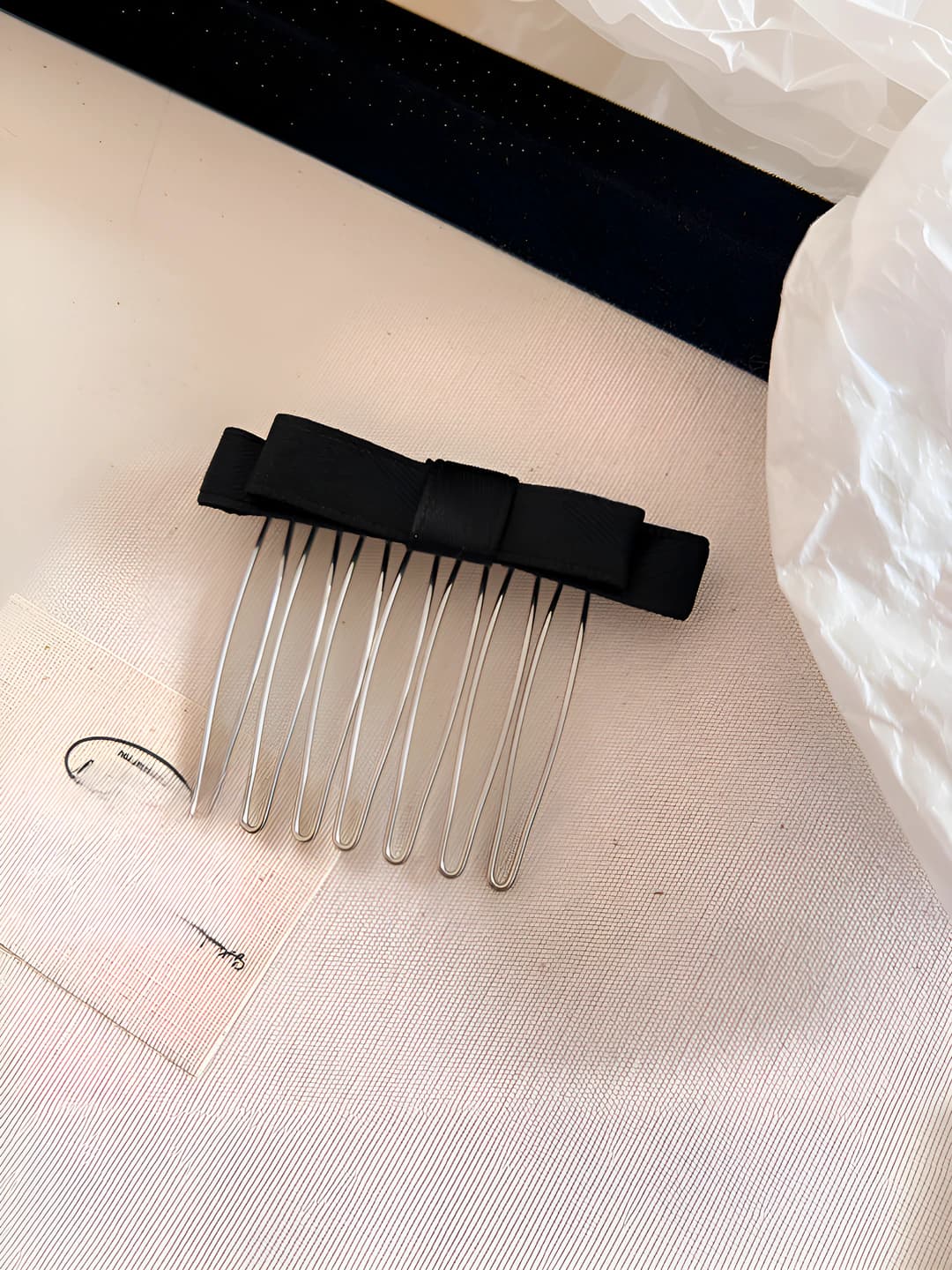 Black, 6 cm, large, 1 pc