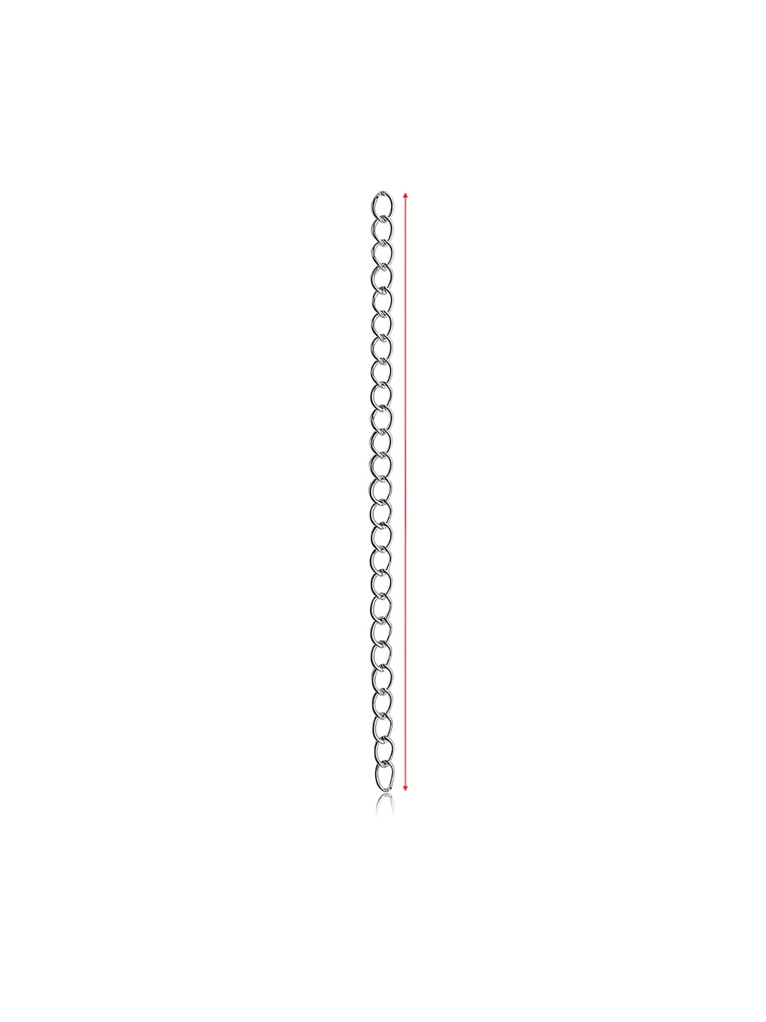 Antique silver chain-1g-18858