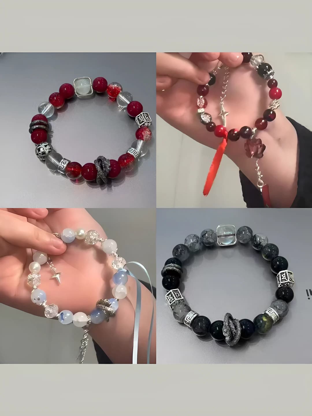Magic pearl bracelet 4 pcs