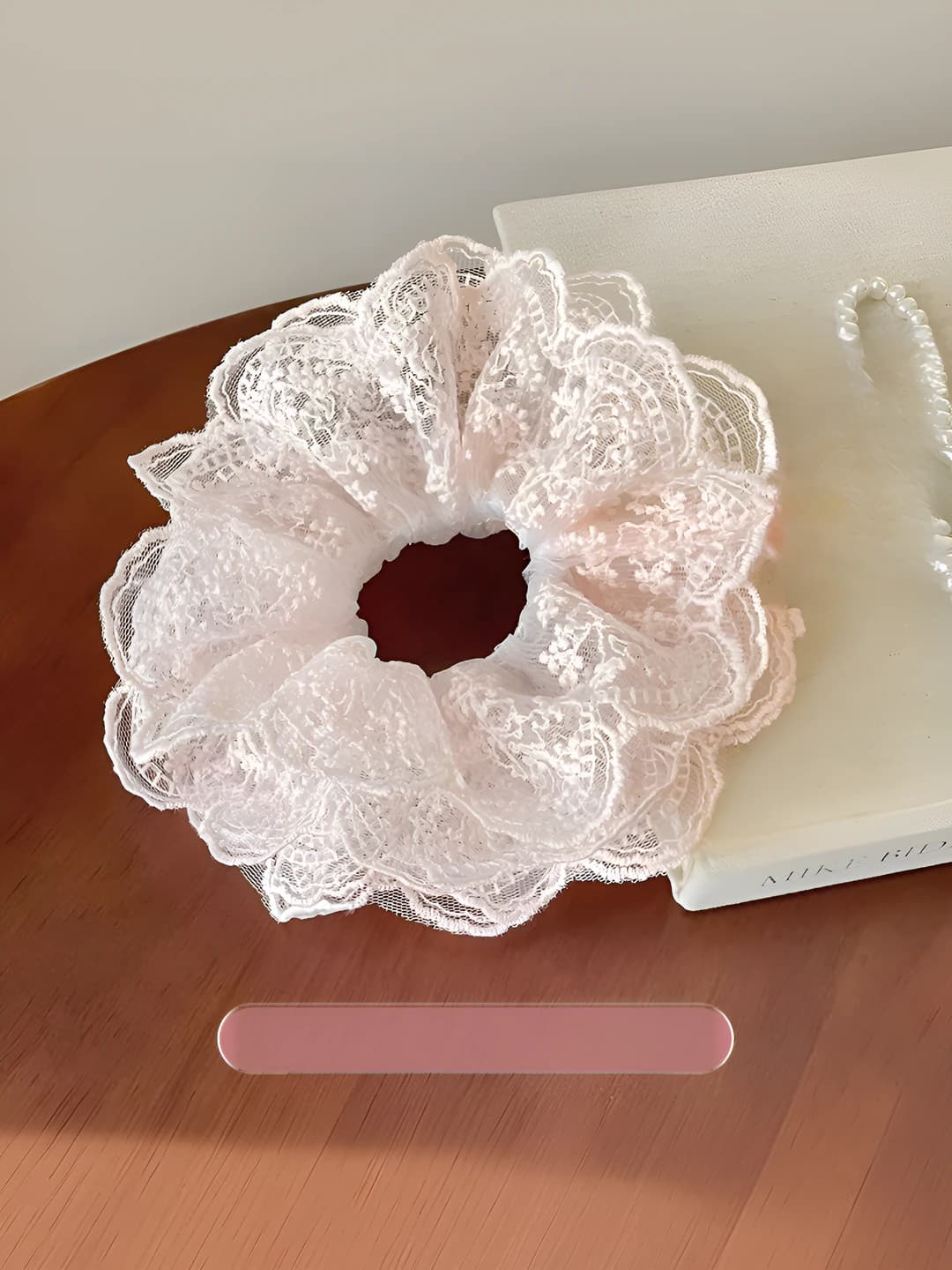 4# Lace pink 4 layers 18 cm