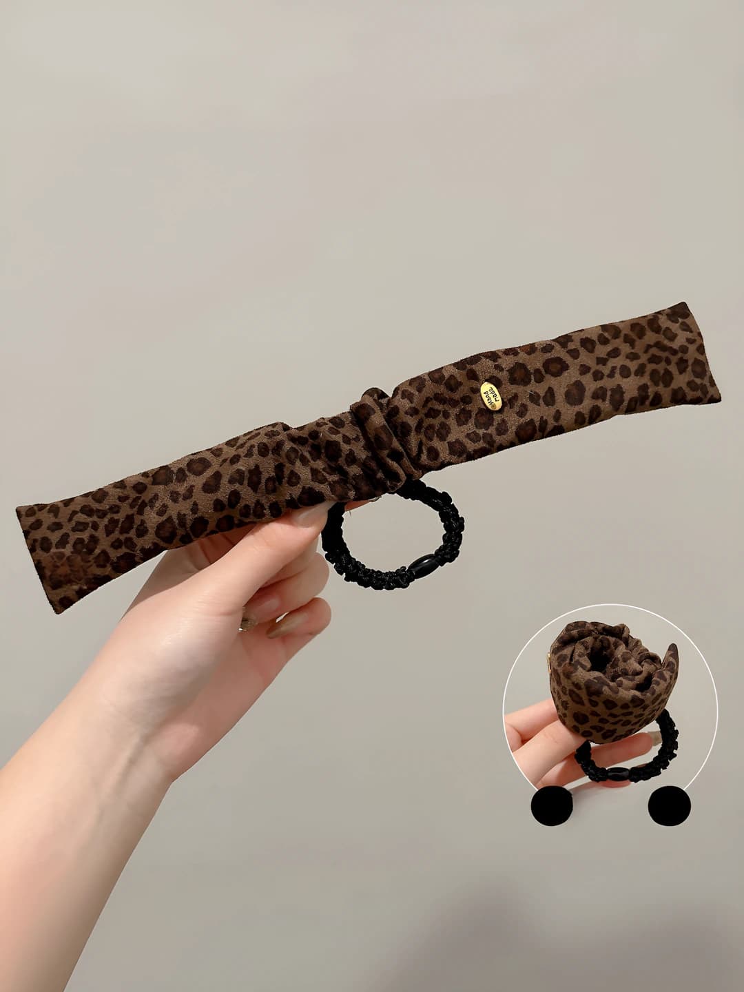 1# Маленький леопард - длина 21cm, диам. 5cm