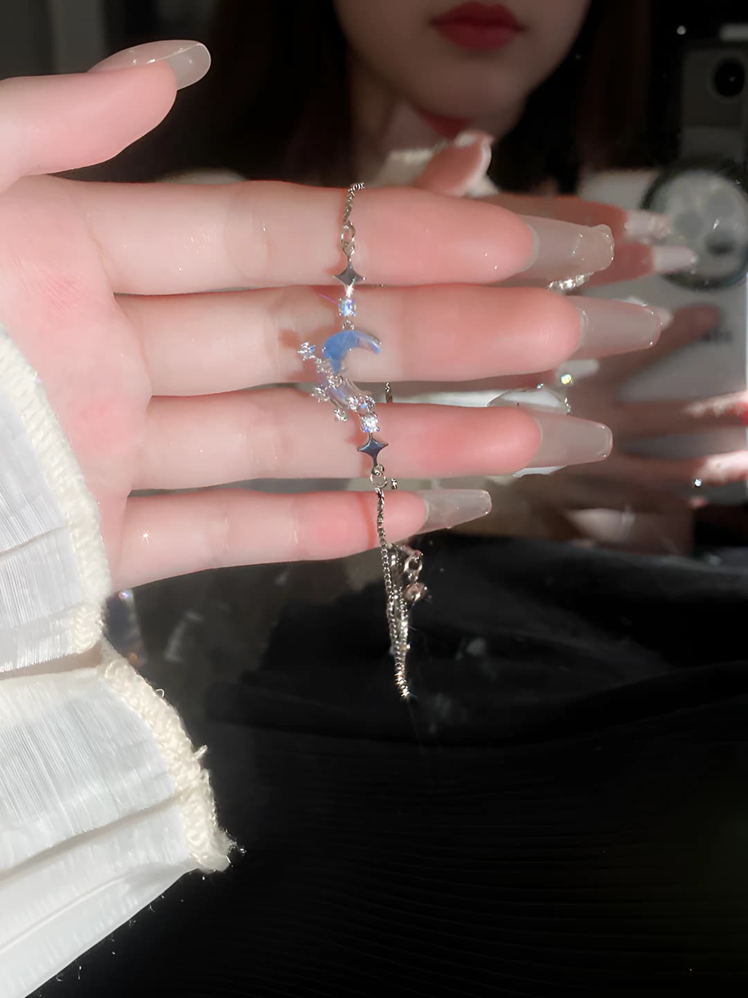 51# Bracelet - Silver - Blue moon