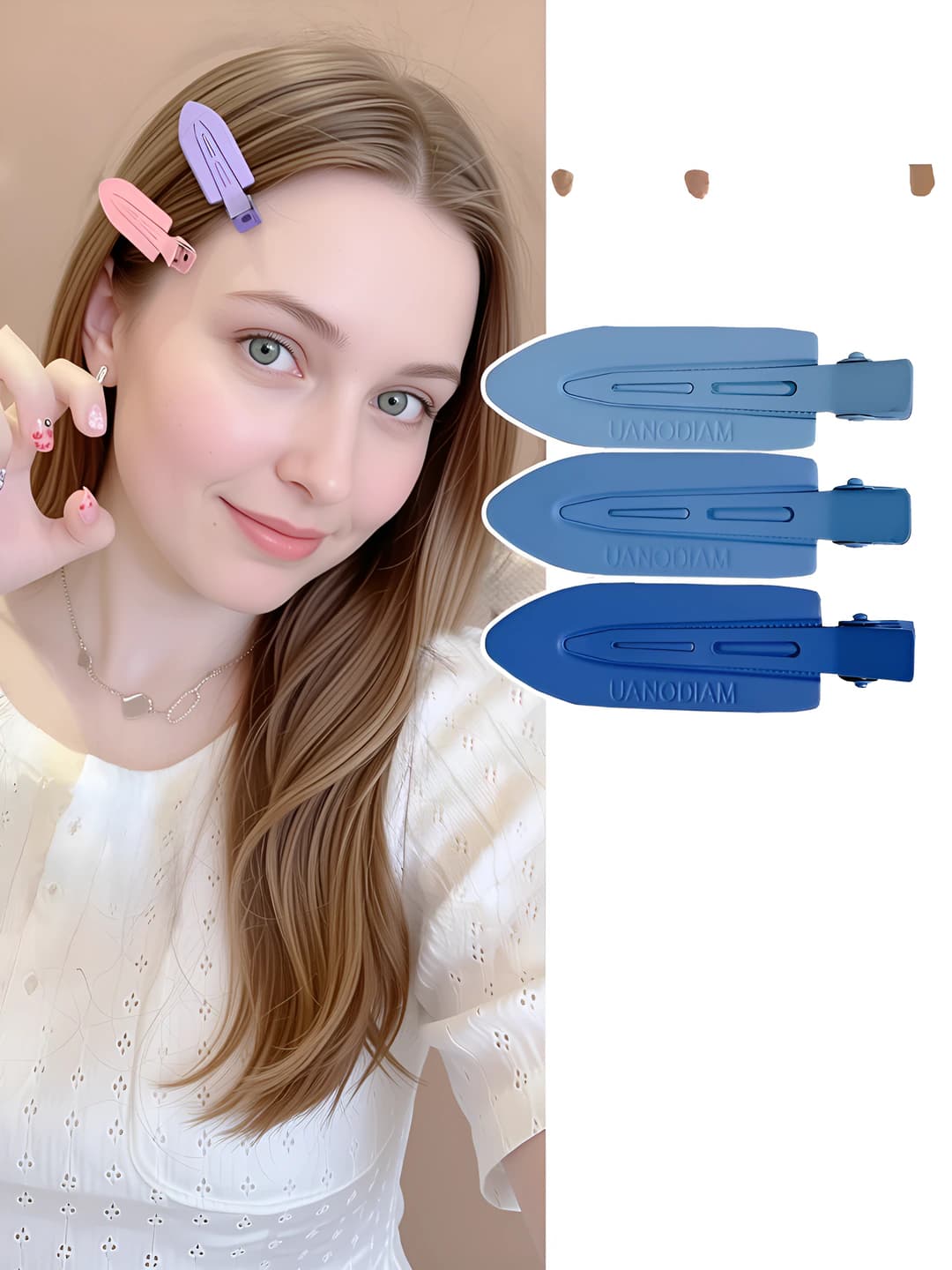 Blue 3 pcs