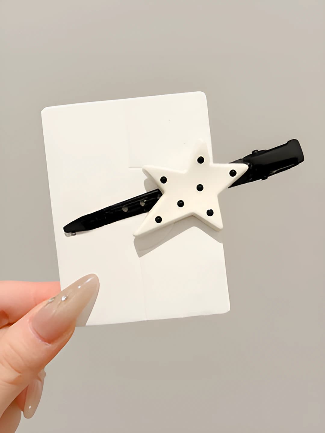 1# White star - 9 cm