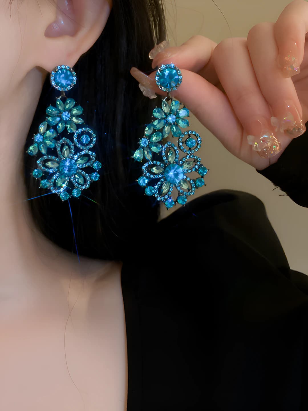16# Silver - Black - Blue