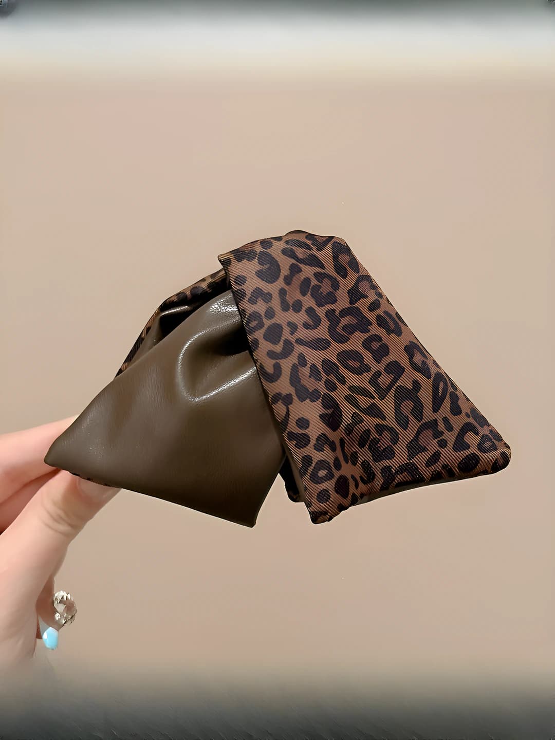 Jigarrang, leopard, 13 sm
