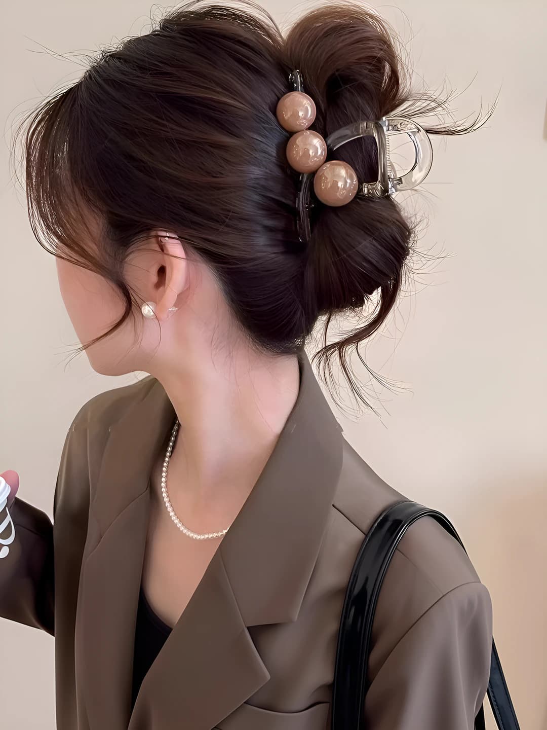 Three pearl clip tea-8 cm