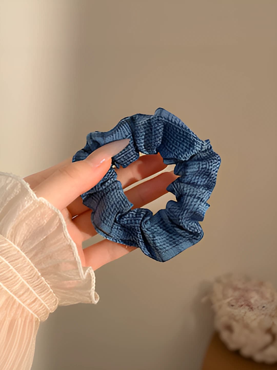3# Champagne blue plaid