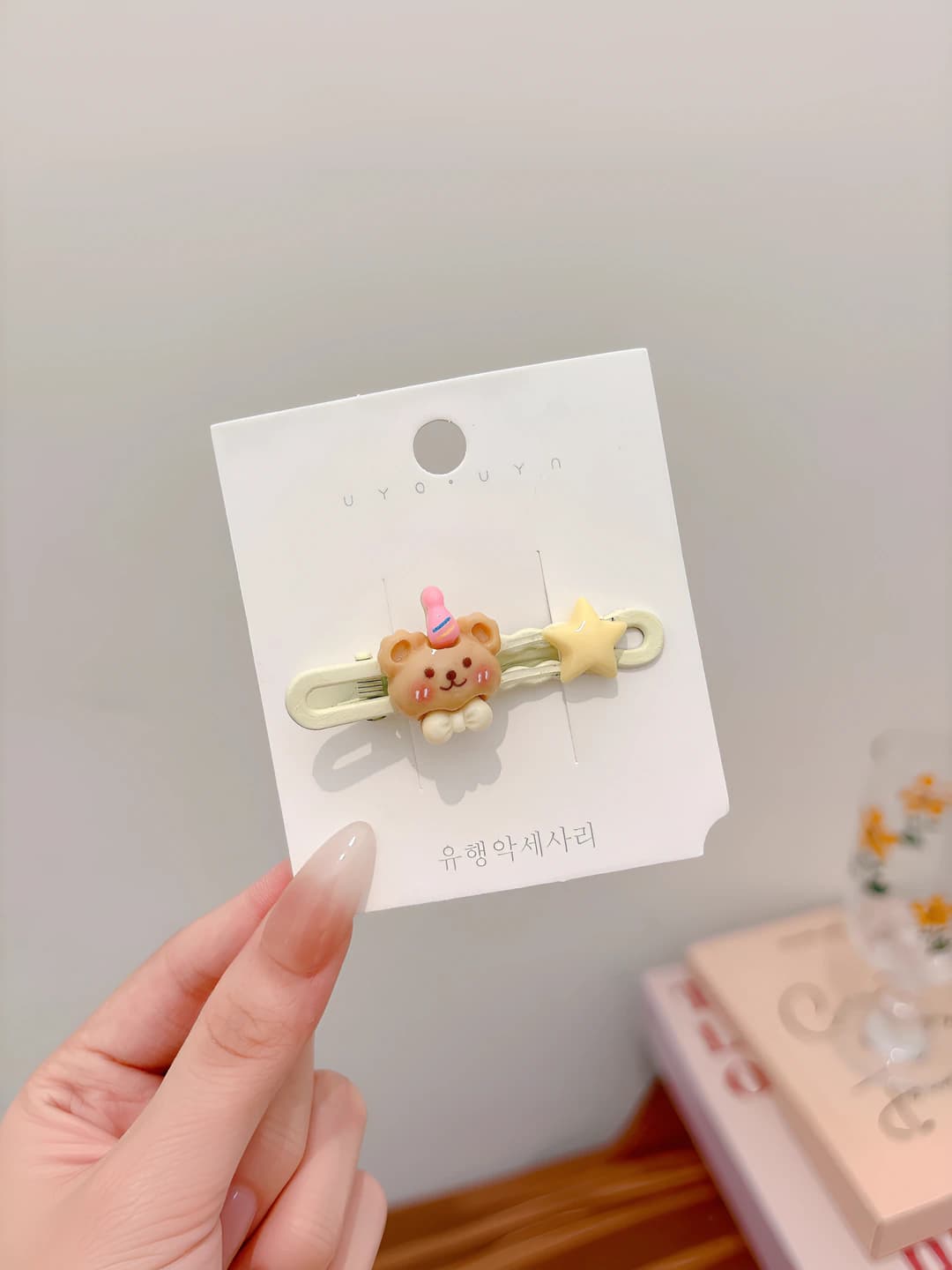 Hat bear 6 cm