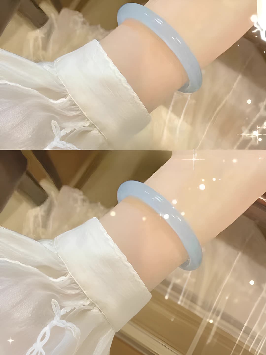 Smoky blue, 2 pcs, 58mm