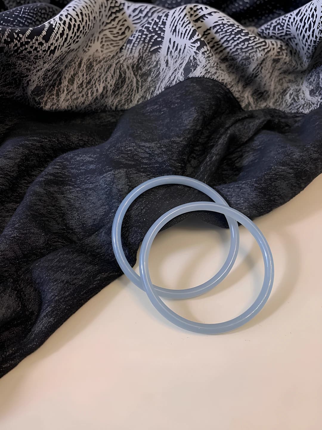 Ледниковый синий, 2 шт, 62mm