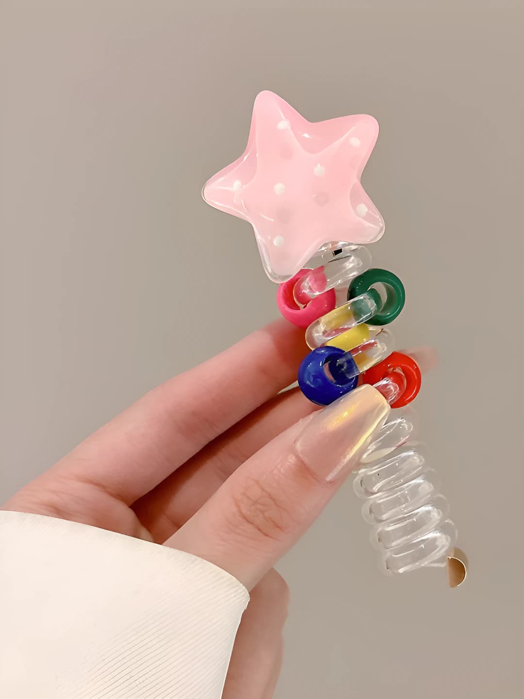 3# Light pink star (~9.2 cm)