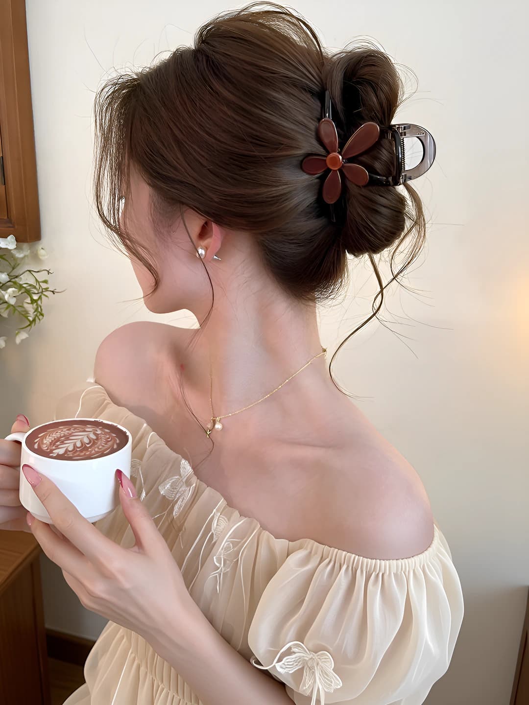 6# Кофейный 8 см