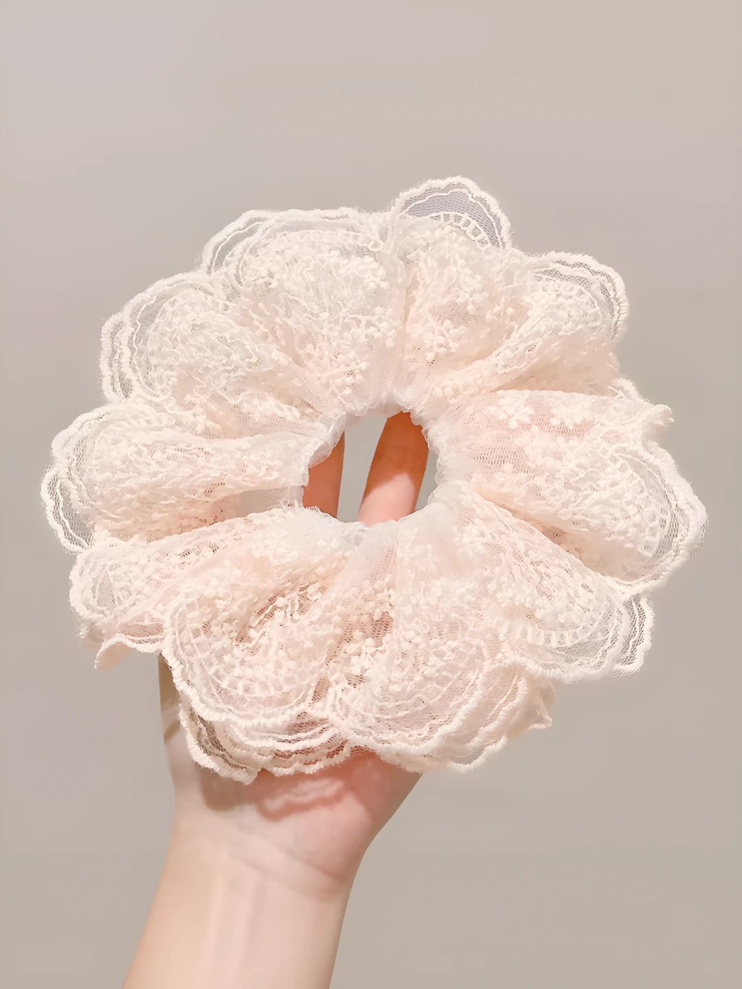 4# Lace pink 4 layers 18 cm
