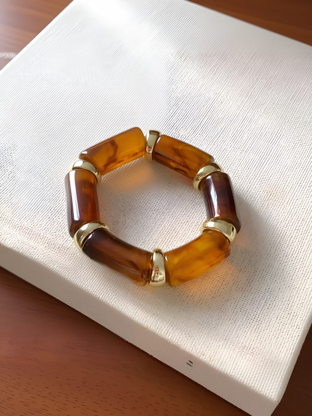 14# Bracelet - Gold - Coffee