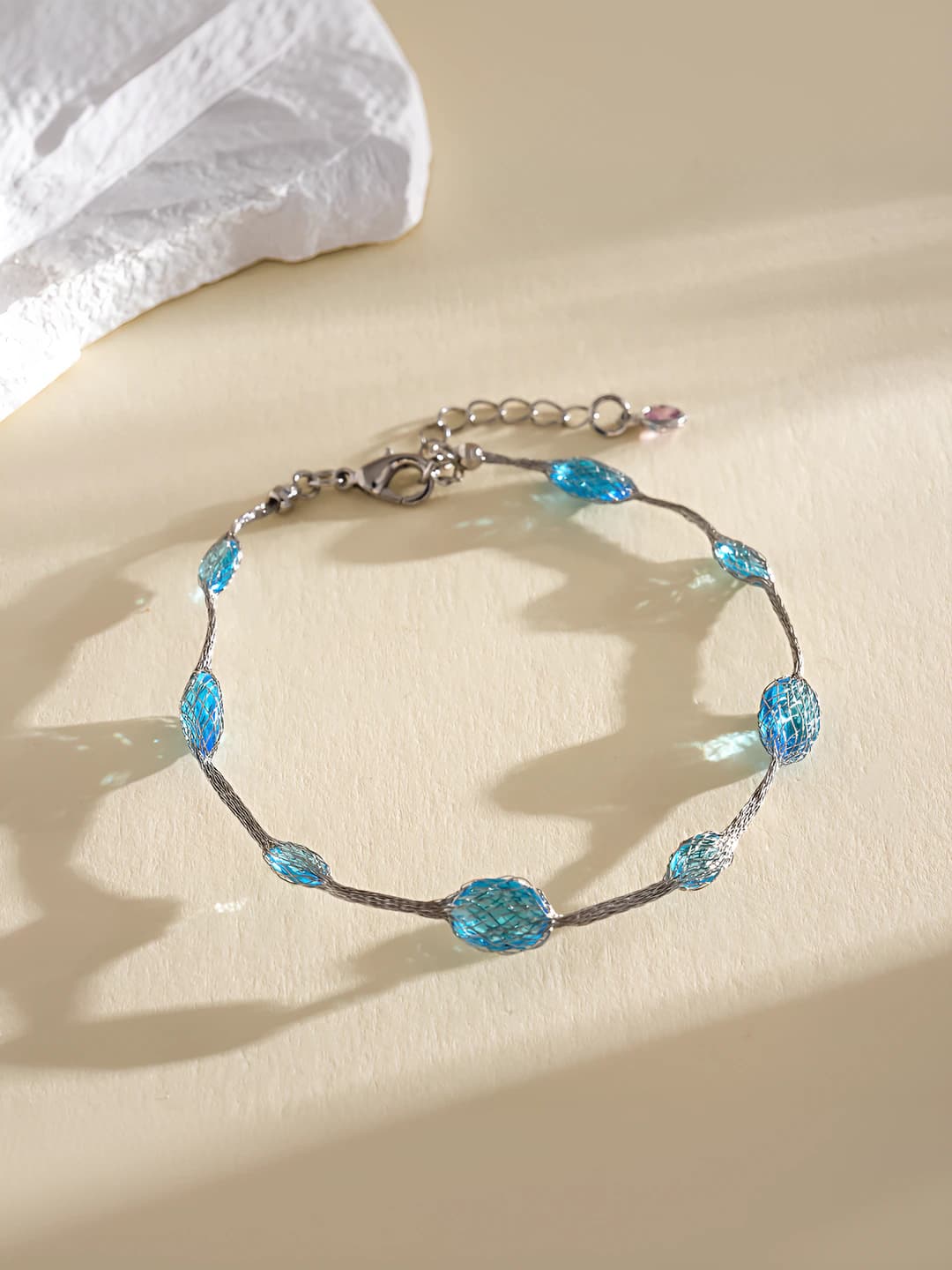 Bracelet - Silver - Blue