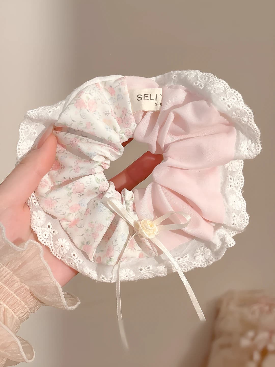 1# Pink-white rose two-tone ~14 cm